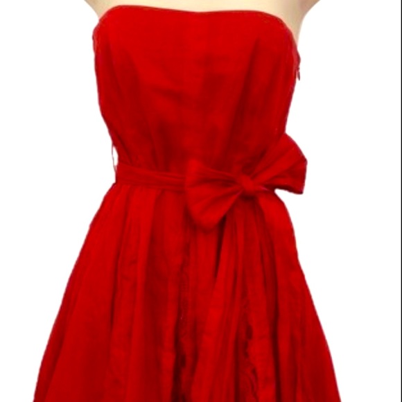 Anthropologie Intermission Red Dress - Picture 2 of 6